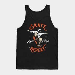 Eat Sleep Skate Repeat Tank Top